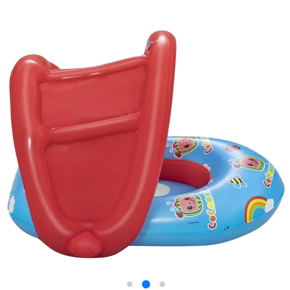 Coco Melon Red and Blue Shaped Baby Boat